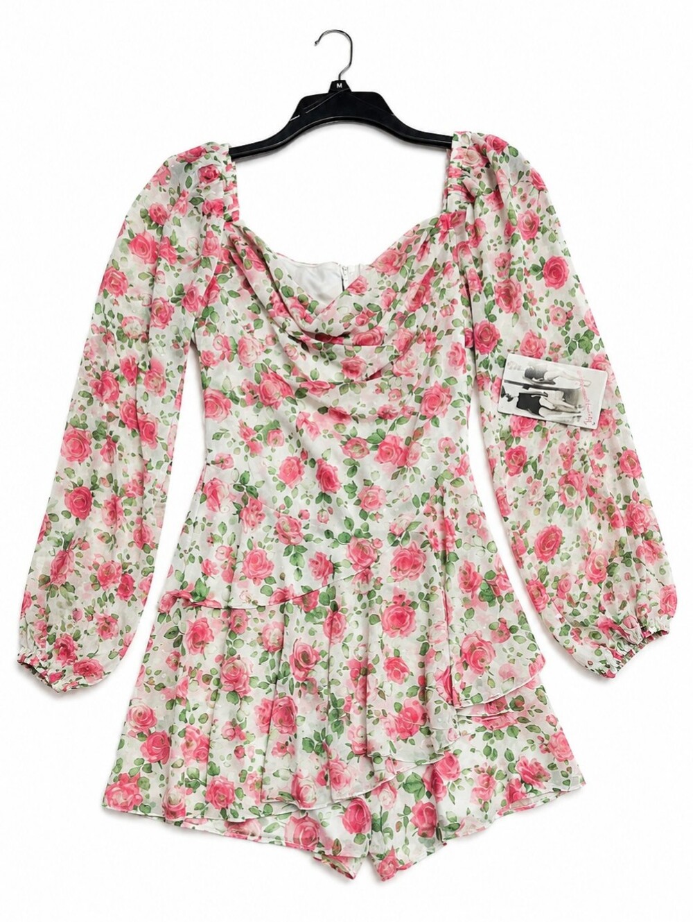 HONEY & ROSIE Pink Floral Ruffle Jumper. NWT - Picture 5 of 5